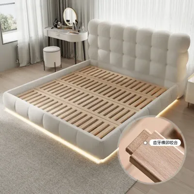 Princess pretty modern single bed, white  Queen-150x200