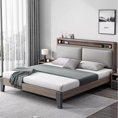 Luxury Modern Headboards Queen Bed  brown,  Queen-150x200