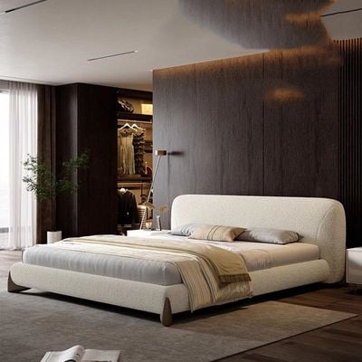 King Size Headboards Luxury Sofa Modern Massage Bed, white King-180x200
