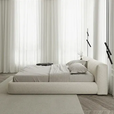 Kawaii Elastic Modern Twin Super King Beds, white Super King-200x200