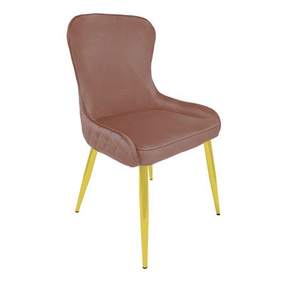 Dining Chair Velvet Armless Curved High Backrest Metal Legs Weaved Living Room Kitchen Restaurant Saloon Furniture Dining Chair Velvet Armless Curved High Backrest Metal Legs Weaved Living Room Kitchen Restaurant Saloon Furniture
