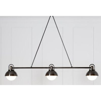 Rene Chandelier L150xW20xH33 - Black Rene Chandelier L150xW20xH33 - Black