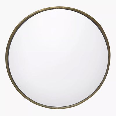 Wall mirror L76xW76 - Brass Gold