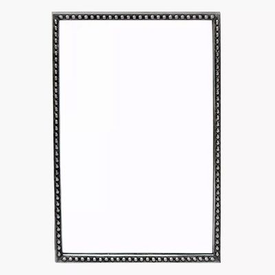 Wall mirror L81xW56 - Antique Silver