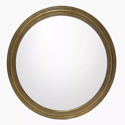 Wall mirror L40xW40 - Brass Gold