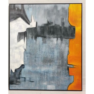 Connection Handmade wall art L150xW100 - Multicolour