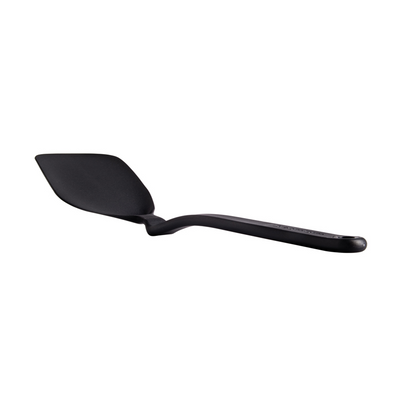Dreamfarm Chopula 12-Inch Spatula, Non-Stick Safe, Super Flexible, Sit-Up Design, Strong Flat Edge for Easy Food Separation, Heat Resistant, Black Cooking Spatula