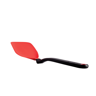 Dreamfarm Chopula 12-Inch Spatula, Non-Stick Safe, Super Flexible, Sit-Up Design, Strong Flat Edge for Easy Food Separation, Heat Resistant, Red Cooking Spatula