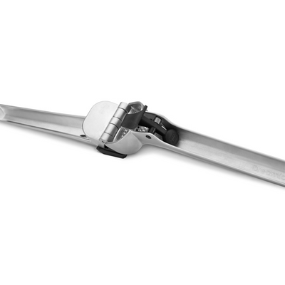 Dreamfarm Garject 2-in-1 Garlic Press, Peeler, and Mincer, Chrome-Plated Zinc, Effortlessly Crushes Garlic with Built-In Peel Ejector for No-Mess Cooking, Durable and Easy to Clean, Black