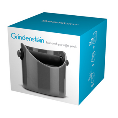 Dreamfarm Grindenstein Sturdy, Compact, Modern Espresso Coffee Grind Knock Box, Space-Saving Design for Easy Use and Cleanup, Durable, Coffee Knock Box for Home Baristas, Silver Dreamfarm Grindenstein Sturdy, Compact, Modern Espresso Coffee Grind Knock Box, Space-Saving Design for Easy Use and Cleanup, Durable, Coffee Knock Box for Home Baristas, Silver