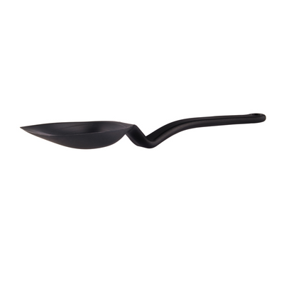 Dreamfarm Supoon Non-Stick Sit-Up Silicone Scraping, Serving, Cooking Spoon, Measures 5ml Tsp & 15ml Tbsp, 11 Inch, Durable, Easy to Clean, Perfect for Stirring and Serving, Black
