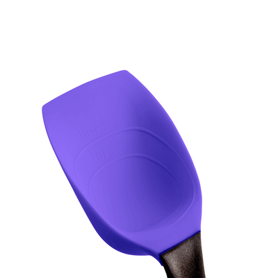 Dreamfarm Supoon Non-Stick Sit-Up Silicone Scraping, Serving, Cooking Spoon, Measures 5ml Tsp & 15ml Tbsp, 11 Inch, Durable, Easy to Clean, Perfect for Stirring and Serving, Purple