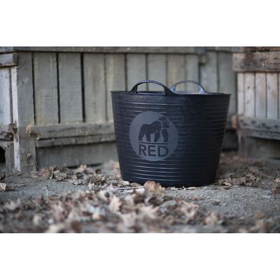 Red  Gorilla -  Tubs & Recycled Black Tubs - Extra Large 75L Black