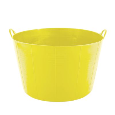 Red  Gorilla -  Tubs & Recycled Black Tubs - Extra Large 75L Yellow 