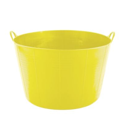 Red  Gorilla -  Tubs & Recycled Black Tubs - Extra Large 75L Yellow 