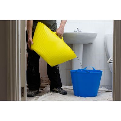 Red  Gorilla -  Tubs & Recycled Black Tubs - Large 38L Blue