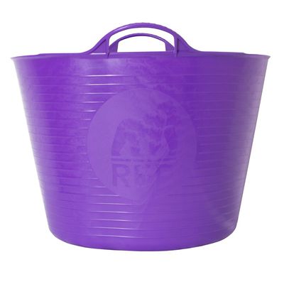 Red  Gorilla -  Tubs & Recycled Black Tubs - Large 38L Purple