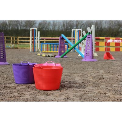 Red  Gorilla -  Tubs & Recycled Black Tubs - Large 38L Purple