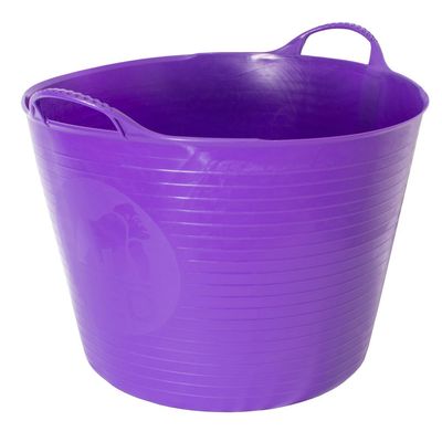 Red  Gorilla -  Tubs & Recycled Black Tubs - Large 38L Purple