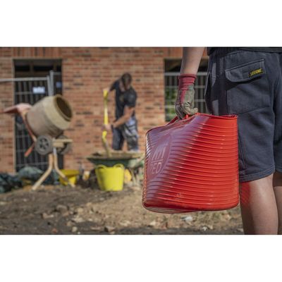 Red Gorilla - Tubs & Recycled Black Tubs - Large 38L Red Red Gorilla - Tubs & Recycled Black Tubs - Large 38L Red