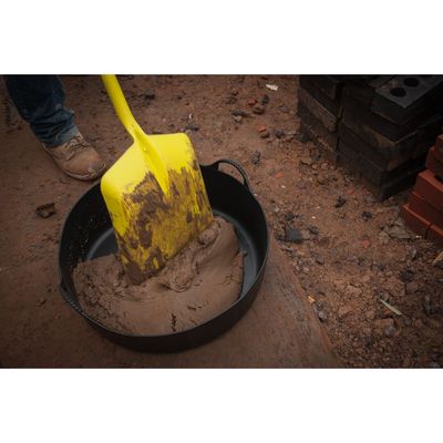 Red  Gorilla -  Tubs & Recycled Black Tubs - Large Shallow 35L Black 