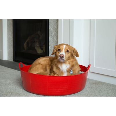 Red  Gorilla -  Tubs & Recycled Black Tubs - Large Shallow 35L Red