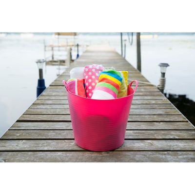 Red  Gorilla -  Tubs & Recycled Black Tubs - Medium 26L Pink