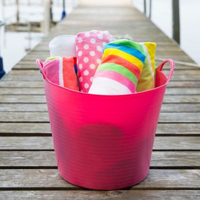 Red  Gorilla -  Tubs & Recycled Black Tubs - Medium 26L Pink