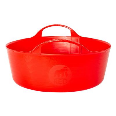Red  Gorilla -  Tubs & Recycled Black Tubs - Mini Shallow 5L Red