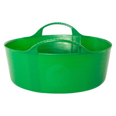 Red  Gorilla - Gorilla Tubs & Recycled Black Tubs - Mini Shallow 5L -Green