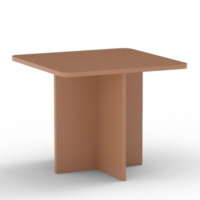 Mahmayi Modern Ergonomic Child Desk for Kids, 60x50cm, Round Edges, Durable, Safe, Comfortable Learning Space, Easy to Clean Ideal for Toddlers and Pre-schoolers - Caramel Nude