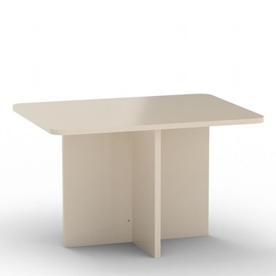 Mahmayi Modern Ergonomic Child Desk for Kids, 80x50cm, Round Edges, Durable, Safe, Comfortable Learning Space, Easy to Clean Ideal for Toddlers and Pre-schoolers - Sand Beige