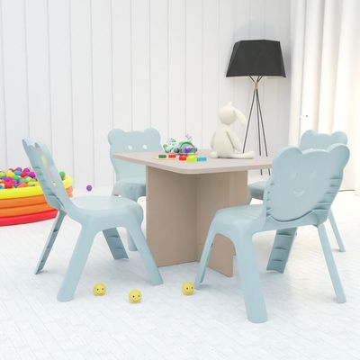 Mahmayi Modern Ergonomic Child Desk for Kids, 80x50cm, Round Edges, Durable, Safe, Comfortable Learning Space, Easy to Clean Ideal for Toddlers and Pre-schoolers - Sand Beige