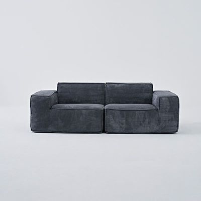Maple Home 2-seater Sofa Modular Sofas Set Compression Sponge Sectional Lounge High Density Foam Living Room Apartment Furniture
