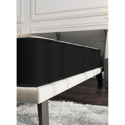 Harmony Home Prime Relax Bonnell Spring Double Size Mattress - 120 cm Width, 200 cm Length, 24 cm Depth, Premium Comfort and Support, Designed for Quality Sleep with Durable Bonnell Spring System, Perfect for Double Beds and Long-lasting Use.