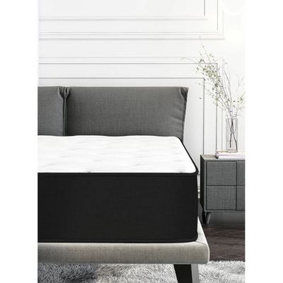 Harmony Home Prime Bonnell Spring Euro Top Mattress, Super King Size - 200 cm Width, 210 cm Length, Perfectly Designed for Ultimate Comfort and Support with Durable Bonnell Spring System and Premium Euro Top Layer for an Unmatched Sleeping Experience.