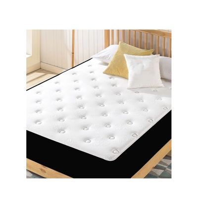 Harmony Home 18 cm Orthopedic Memory Foam Mattress – 200x180 cm | Breathable, Eco-Friendly, Pressure Point Reduction & Enhanced Edge Support