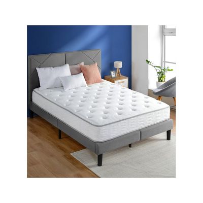 Harmony Home Pocketed Spring Mattress – 100 cm (W) x 190 cm (L) x 28 cm (D) – Enhanced Comfort & Support for a Restful Sleep, Perfect for Bedrooms, Guest Rooms, and Apartments