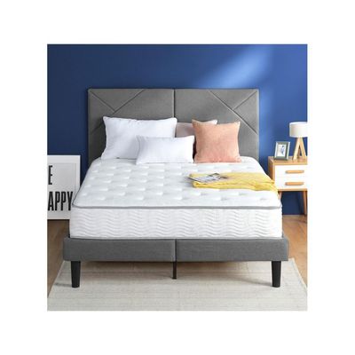 Harmony Home Pocket Spring Mattress Double/Full – W 140 cm x L 200 cm x D 28 cm – Premium Comfort and Support, Perfect for Double Beds, Bedrooms, Guest Rooms, and Apartments