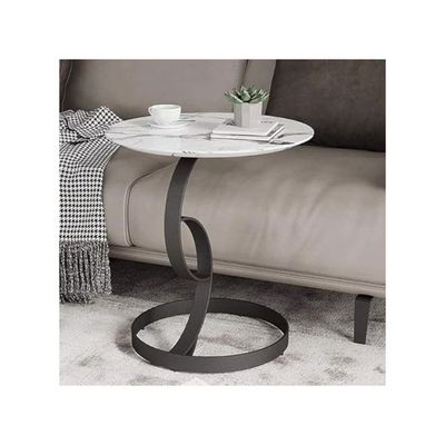 Harmony Home Lightweight Nordic Side Table, 40x40x55 cm – Portable End Table, Easy-to-Assemble Coffee Table for Small Spaces in Living Room, Bedroom & Balcony