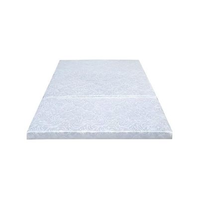 Harmony Home Medicated Foldable Mattress – 180 x 90 x 6 cm, Orthopedic Foam Mattress with Breathable Fabric Cover for Support & Comfort