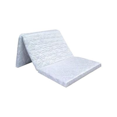 Harmony Home Medicated Foldable Mattress – 180 x 90 x 6 cm, Orthopedic Foam Mattress with Breathable Fabric Cover for Support & Comfort