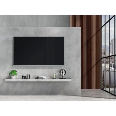 Fixed TV Wall Mount for 32-80 Inch Flat Panel TVs up to 60 kg/132 lbs and up to 600x400 VESA, Ultra-Slim 30mm Profile with Detachable Panel, Black