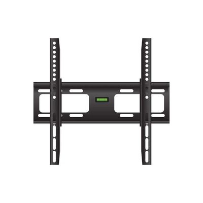 Tilt TV Wall Mount for 32-65 Inch Flat Panel TVs up to 50 kg/110 lbs and up to 400x400 VESA, Free Tilting Design with Integrated Bubble Level, Black