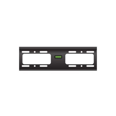 Tilt TV Wall Mount for 32-65 Inch Flat Panel TVs up to 50 kg/110 lbs and up to 400x400 VESA, Free Tilting Design with Integrated Bubble Level, Black