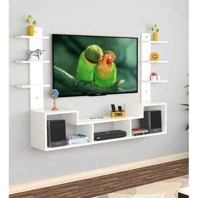 Single Arm Swivel TV Wall Mount for 10-26 Inch Flat Panel TVs up to 10 kg/22 lbs and up to 100x100 VESA, Tilt Plate and Swivel Arm for Enhanced Viewing, Black