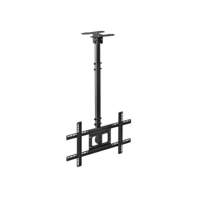 Full-Motion TV Ceiling Mount for 32" - 80" LCD TVs weighing up to 68 kg/150 lbs and upto 600x400 VESA, Adjustable Height, Cable Management, Tilting Ceiling Plate