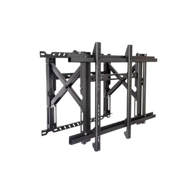 Video Wall Mount for 75" to 98" Displays upto 120 kg, VESA up to 900x600mm, Height Adjustable, Sleek Design, Black