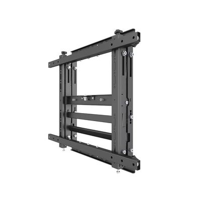 Pop-Up Video Wall Mount for Digital Signage, Supports 45"-75" Screens up to 70 kg, VESA 600x400mm, Multi-Dimensional Micro Adjustment, Anti-Theft Design, Black