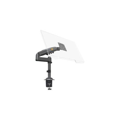 Monitor Arm Gas Spring Ergonomic Desk Mount Supports 17" to 30" Monitors up to 19.8 lbs, VESA 75x75 & 100x100 Compatibility, 360° Rotation, Adjustable Height & Tilt, Black